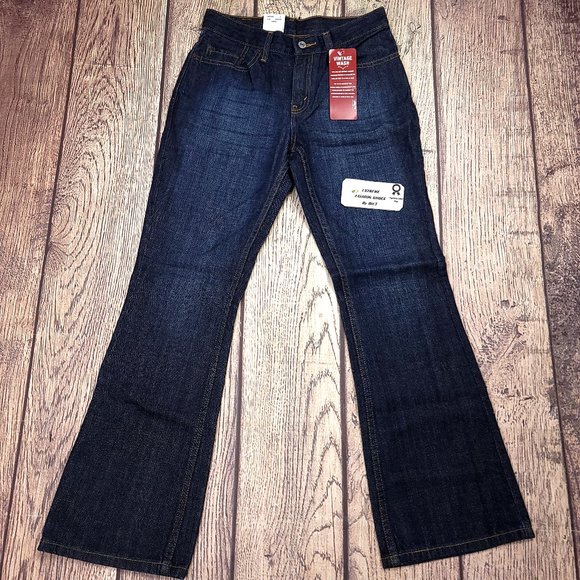 Levi's Denim - New Levi's 515 Petite Bootcut Women's Jeans Size 4 Low Rise Slim Fit Blue Denim
